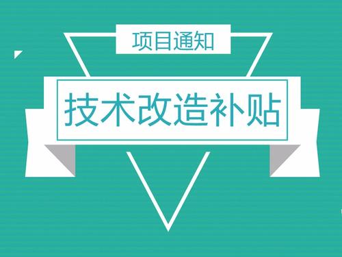 技术改造补贴 技术改造补贴