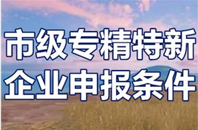 2022年深圳市专精特新企业认定条件有哪些？